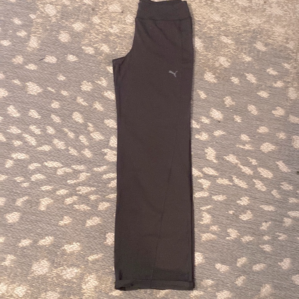 Women’s puma yoga pants flair legs size small